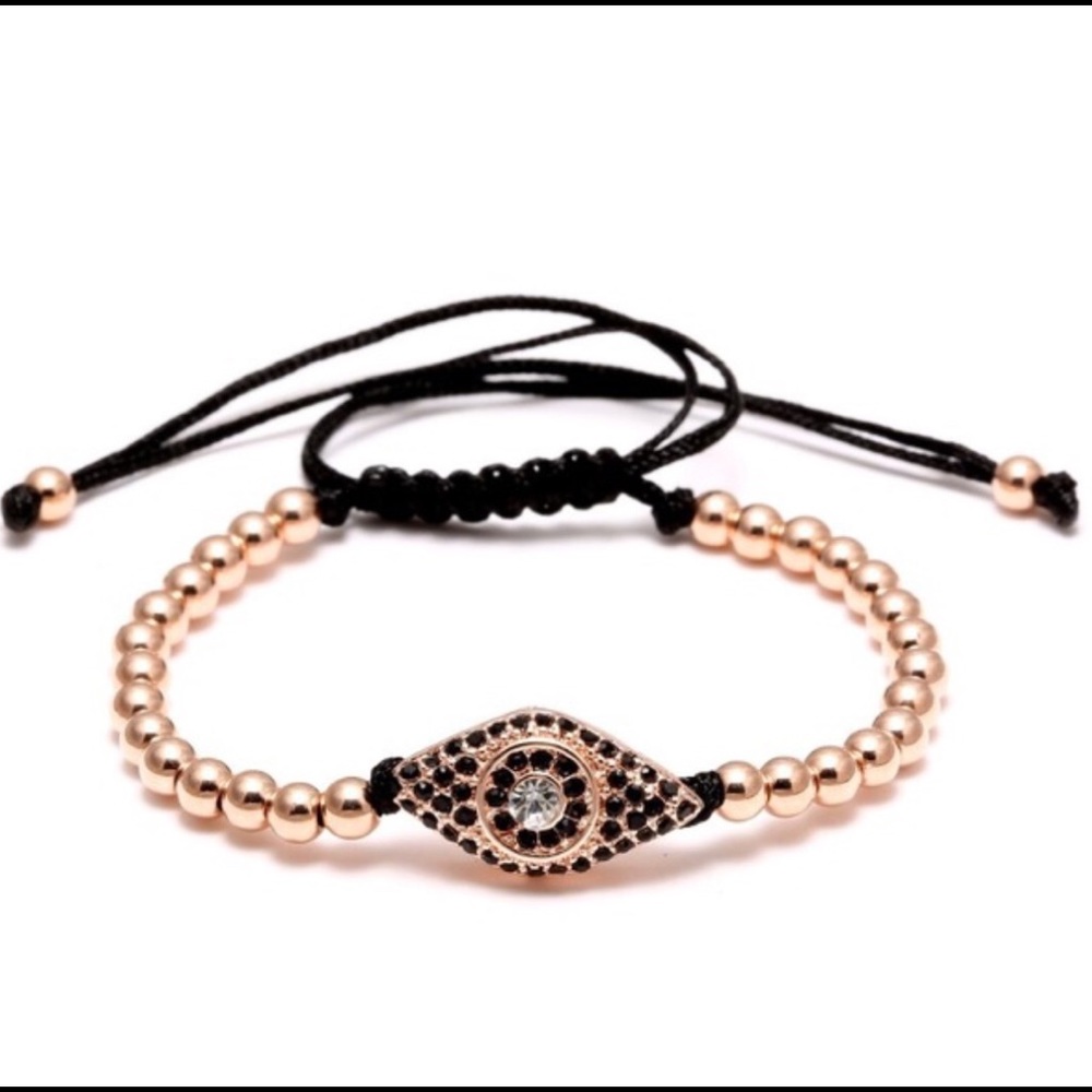 Silver evil eye bracelet.Last 1 - Picture 3 of 10
